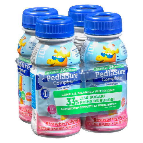 Pediasure complete.  For weight gain. And malnourished children,  children with low appetite and sick children 