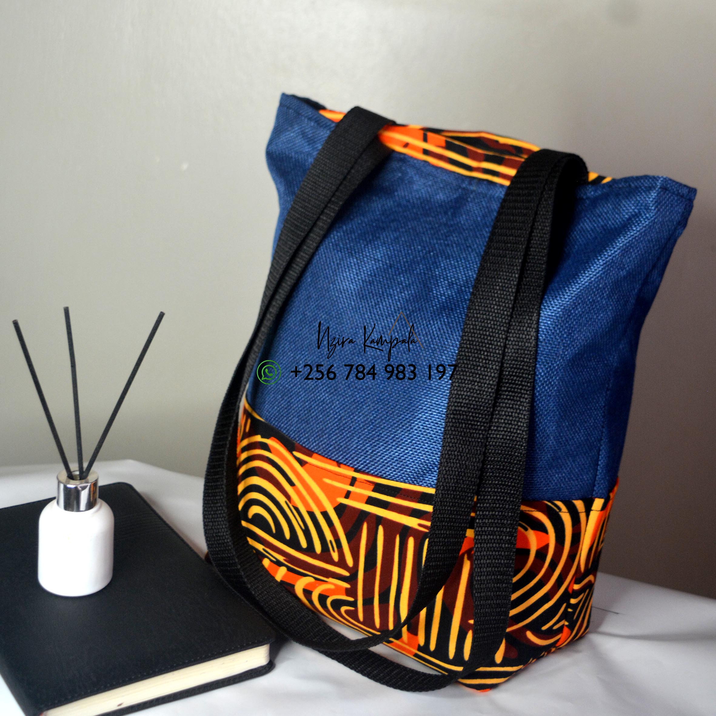 Mixed Colours Tote Bag, Various sizes