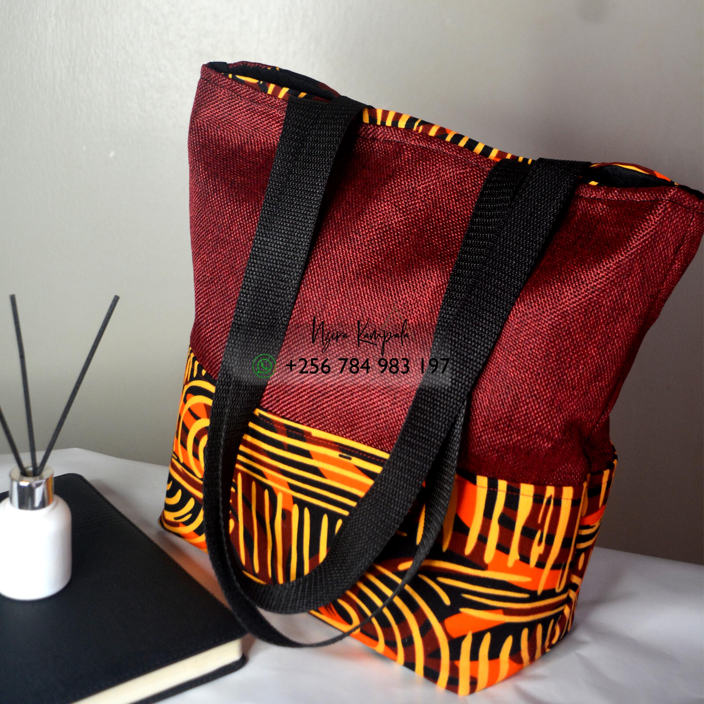Mixed Colours Tote Bag, Various sizes