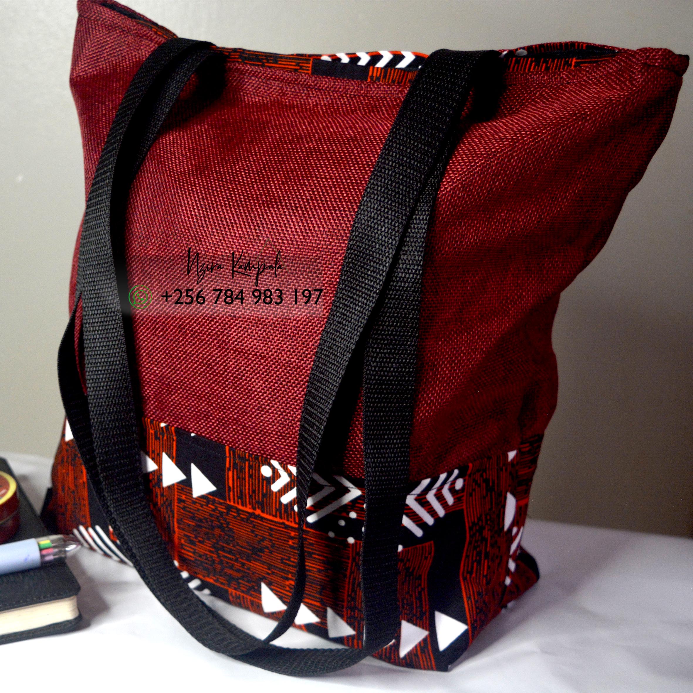 Mixed Colours Tote Bag, Various sizes