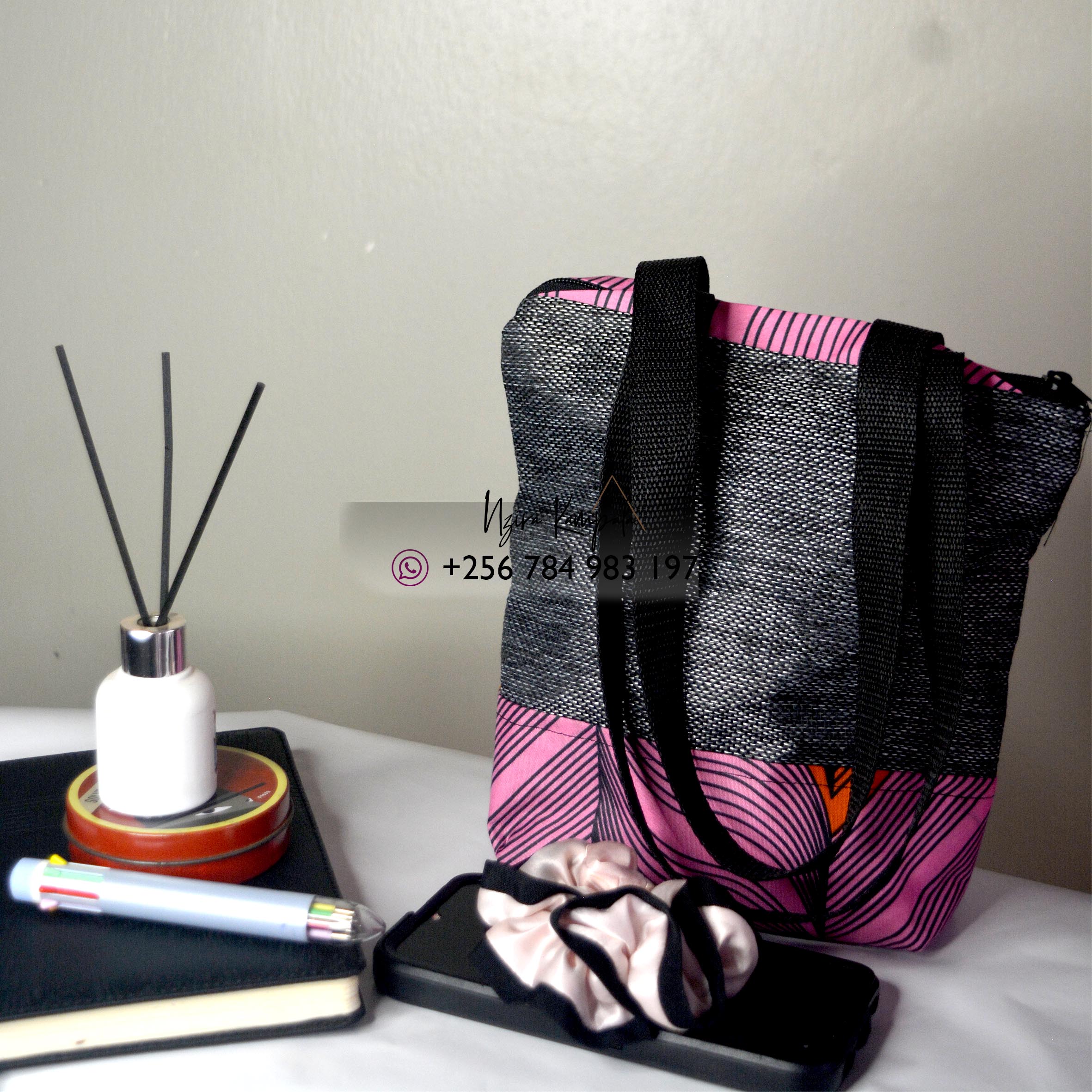 Mixed Colours Tote Bag, Various sizes