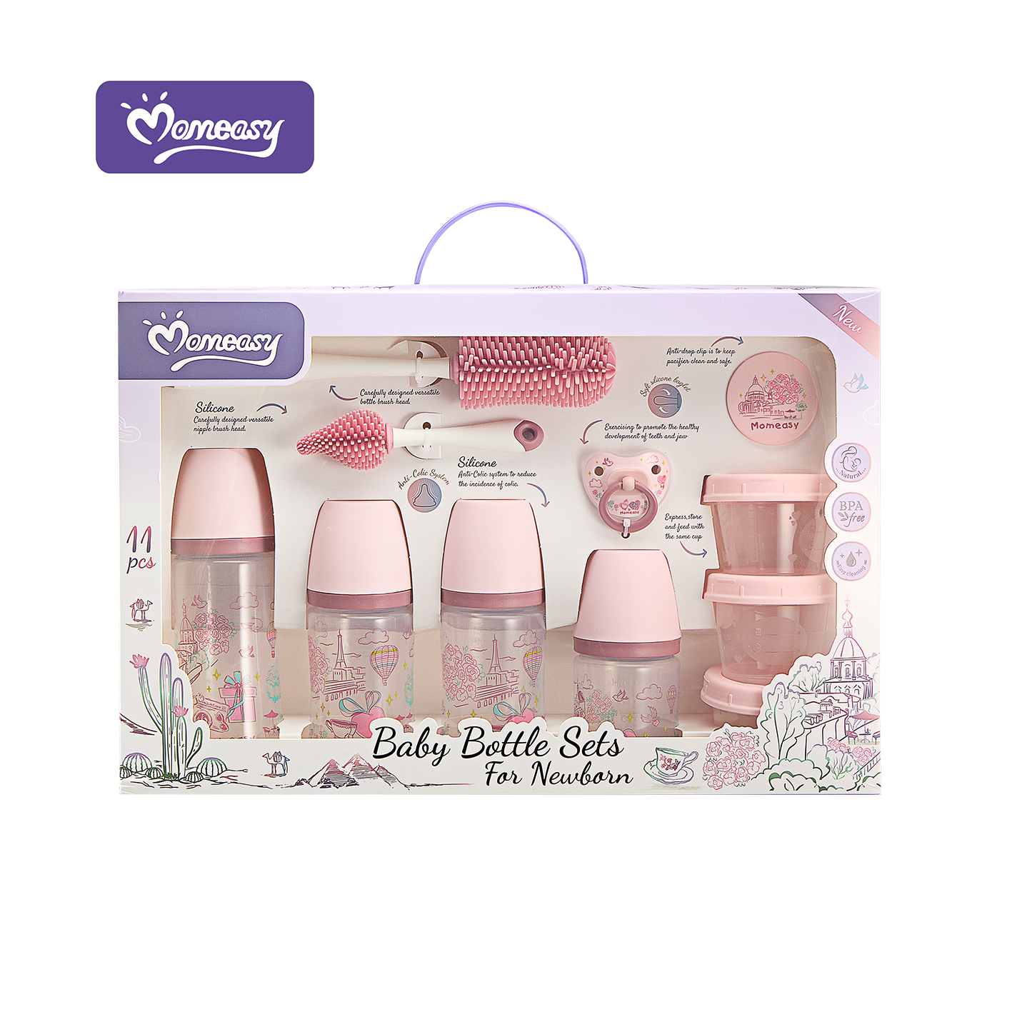MOMEASY 11PC NEWBORN GIFT SET 