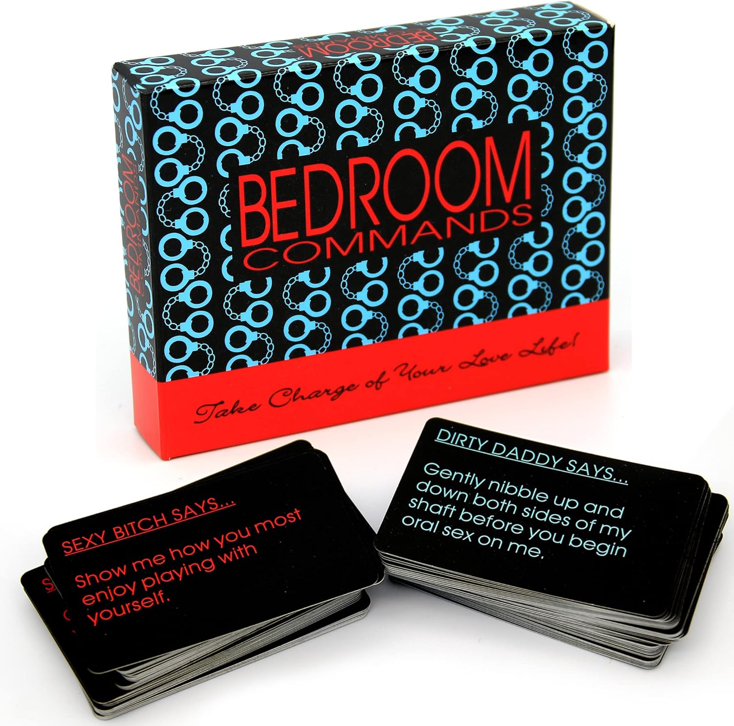 John Kepplers Bedroom Commands Adult Fun Naughty Card Game Sexy Fun for Couples, Dirty Dares &amp; Relationship Spice for Couple Gifts Bedroom Battle 108 Cards for The Wild