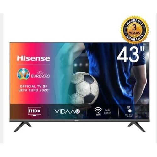 Hisense 43" Frameless Series - Smart TV - Black