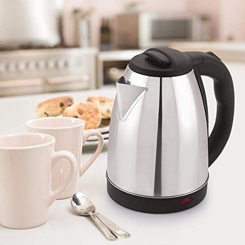 Pixel 2 Liters First Boiling Electric Kettle - Stainless 1 Year Warranty