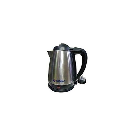 Simbaland  Electric Fast Cooking Kettle/ Percolator 1.8L- Silver,