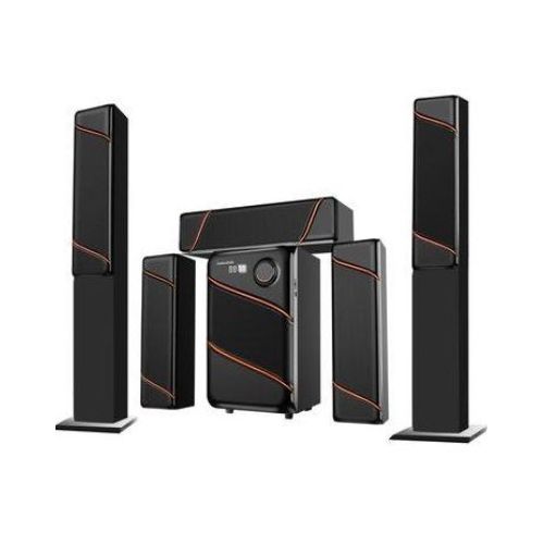 Global Star Bluetooth Home Speaker GS-98K5 5.1 Home Multispeaker System - Black