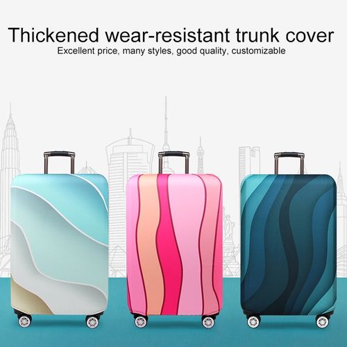 Travel Abrasion-resistant Elastic Luggage Protective Cover Suitcase Dust Covers 18-21 Inch