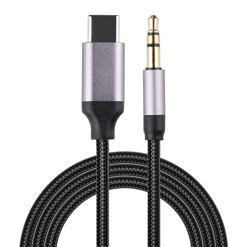 USB C to 3.5mm Aux Cable Type C Male Jack Adapter Audio Cable Cord Nylon Braided Fast Quick Charger  Audio Cable For Car Headphone USB C Converter Jack Speaker