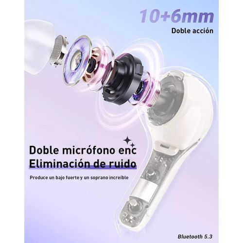 A2PRO T W S Wireless Bluetooth Earphone Headphone Sport Touch Mini Earbuds Stereo Bass Headset-white
