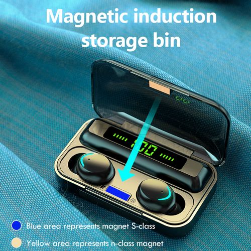 Bluetooth 5.0 Earphones Sports Wireless Headphones With Mic