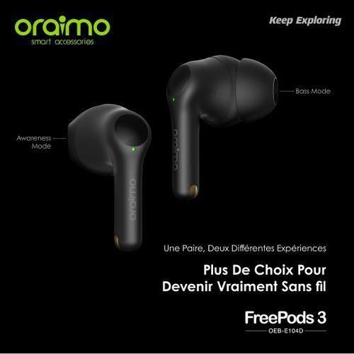 Oraimo Freepods 3 TWS True Wireless EarPhones