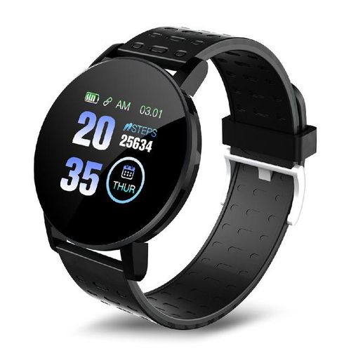 119plus D18S Macaron smartwatch with heart rate and sleep monitoring, Bluetooth sports wristband