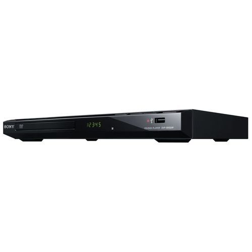 Sony DVD Player DVPSR520, MP3, ACC, WMA and LPCM, USB Play & Record - Black