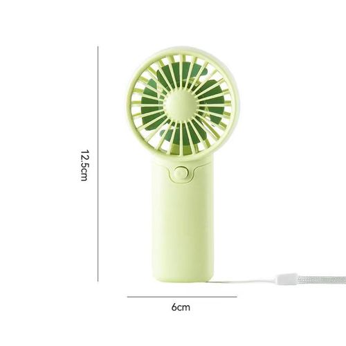 Handheld Fan Battery Rechargeable fan, Mini Desktop Fan with 3 Speed can Work 4-24 Hours,Lightweight Makeup Hand Fan for Stylish Girl Women Men Indoor Outdoor-Vacation Essentials Portable Fan -Multicolor