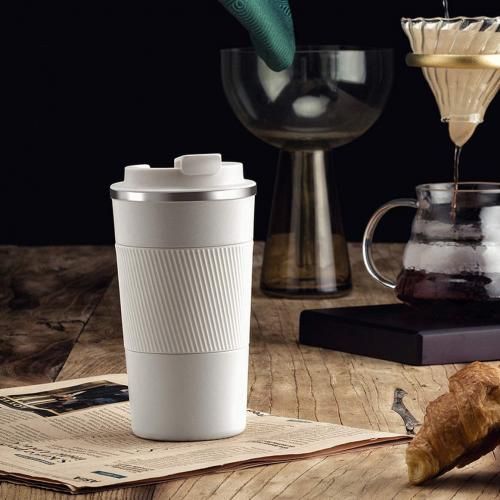 Biaobang Cup And Anti Theft Laptop Bag With USB Port-Black/White