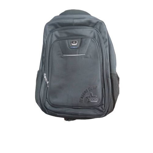 Deng Gao Anti-thfety Backpack Laptop Bag It Has Multiple Colours Water Proof Material Durable And Strong Material It Has Multiple Colours Extremely Durable 20 Inch It's Black In Colour It's For Traveling -Colour May Vary