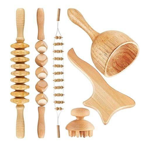 Handheld Wood Massage Tools Roller