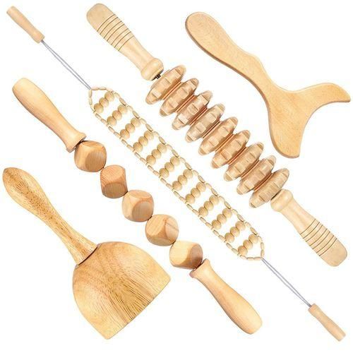 Handheld Wood Massage Tools Roller