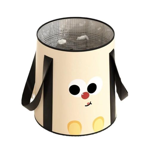 DOREEN Foot Soak Bucket, Foldable Portable Collapsible Foot Bath Basin, Household Supplies Large Capacity High Temperature Resistance Thickened Foot Bath Tub Bag Dorm