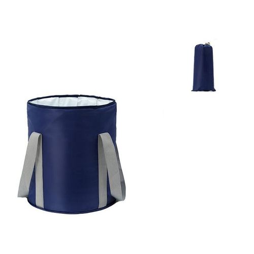 Collapsible Foot Bath Basin Multifunctional Portable Foot Soak Tub Foldable Travel Outdoor Camping Portable Foot Soaking Bucket with Handles