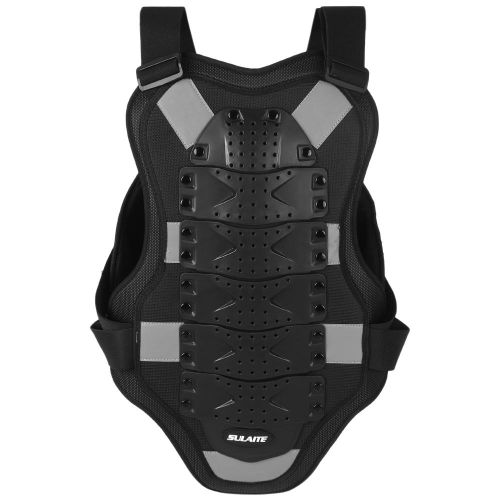 Men Motorcycle Armor Vest Body Chest Spine Back Protector Protective Jacket for Cycling Skating Skiing Skateboarding