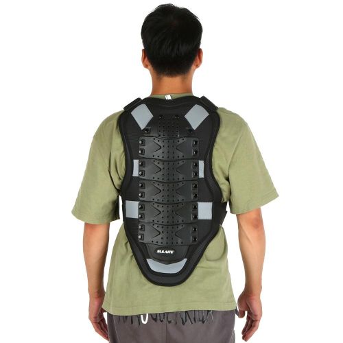 Men Motorcycle Armor Vest Body Chest Spine Back Protector Protective Jacket for Cycling Skating Skiing Skateboarding