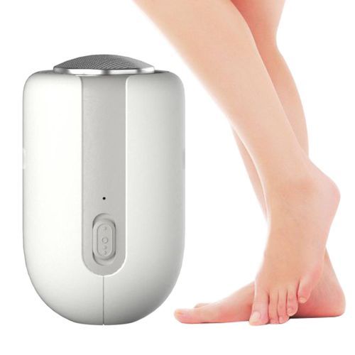 Electric Foot Callus Remover, Rechargeable Pedicure Tools Quiet White