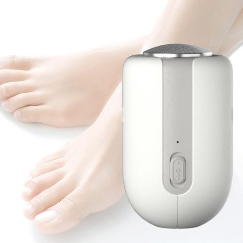Electric Foot Callus Remover, Rechargeable Pedicure Tools Quiet White