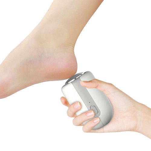 Electric Foot Callus Remover, Rechargeable Pedicure Tools Quiet White