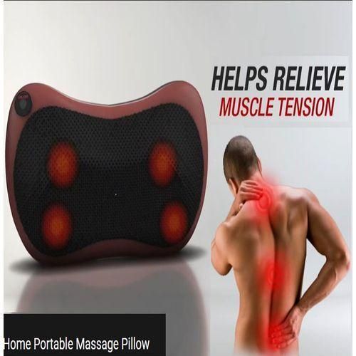 Pro Home Office Car Massage Pillow, -Brown..