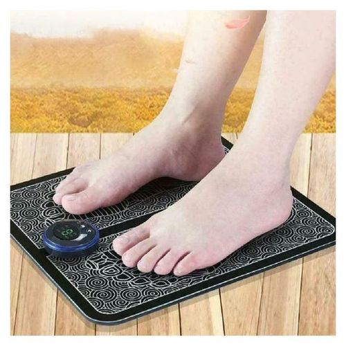 EMS Electric Foot Massager Pad Muscle Relaxer LCD Mat