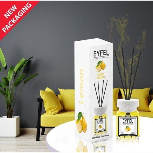 Reed Diffuser Bamboo Stick Room Scent Lemon 100ML