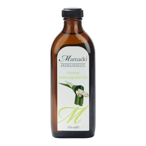 Mamado Aromatherapy Natural Lemongrass Oil 150Ml-Brown