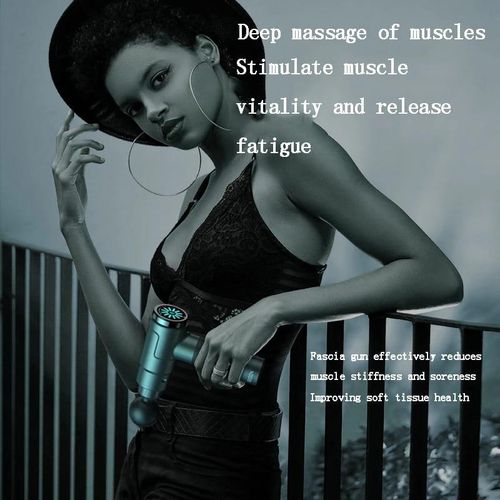 New Exquisite Luxury Electric Deep Massage Fitness Entertainment Muscle Relaxation Professional Fascia Gun