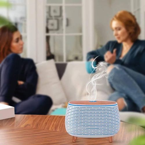 400ml Essential Oil Diffuser, Aroma Diffuser, Air Humidifier, Oil Diffusers for Home Decor, LED Light, Aromatherapy Oils
