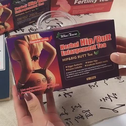 Winstown Hip and Big Butt Tea, Mention Buttocks Herbal Supplements, Enhancement Firming and attractive, 30 Tea Bags