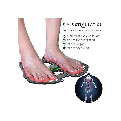 Foot Massager Pain Relief Elecrtic EMS Massage Mat