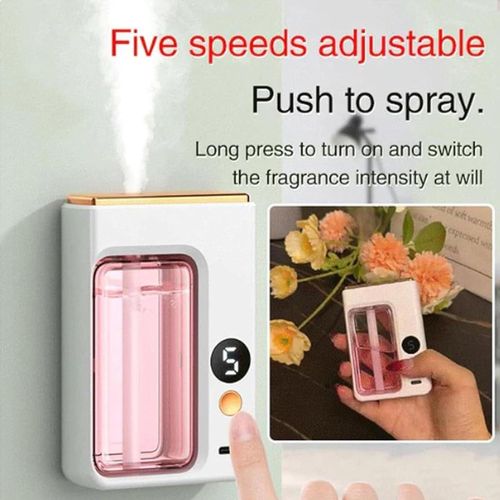 Multifunctional Automatic Aromatherapy Machine Digital Display Aromatherapy Diffuser Cool Mist Humidifier 5-Modes Scent Diffusers For Home, Oil Diffuser, Bedroom Vaporizer Natural Home Fragrance- Multicolor