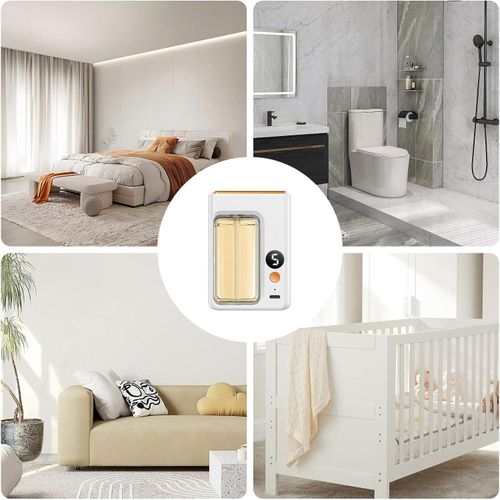 Multifunctional Automatic Aromatherapy Machine Digital Display Aromatherapy Diffuser Cool Mist Humidifier 5-Modes Scent Diffusers For Home, Oil Diffuser, Bedroom Vaporizer Natural Home Fragrance- Multicolor