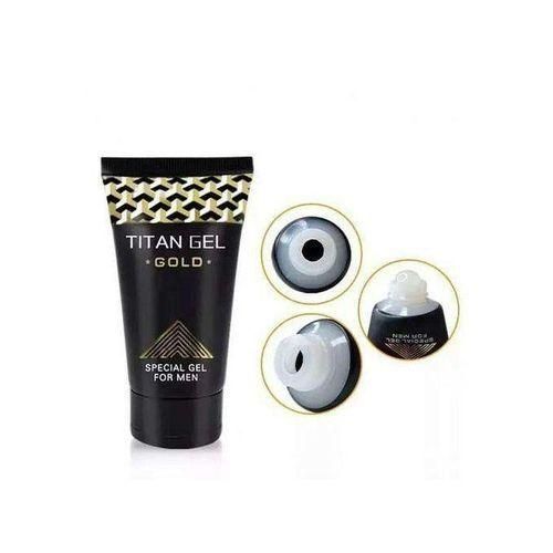 Russian Titan Gel Gold Original White Neck Special Men Gel For Big Size Long Size And Delay - 50ml