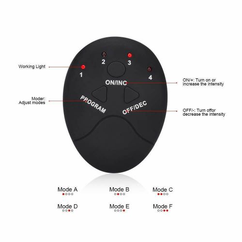 EMS Foot Massager, Portable Electric Foot Massage Mat, Adjustable 6 Vibration Modes 10 Frequency Feet Muscle Massage Machine for Blood Circulation Improve, Pain Relief