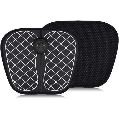 EMS Foot Massager, Portable Electric Foot Massage Mat, Adjustable 6 Vibration Modes 10 Frequency Feet Muscle Massage Machine for Blood Circulation Improve, Pain Relief