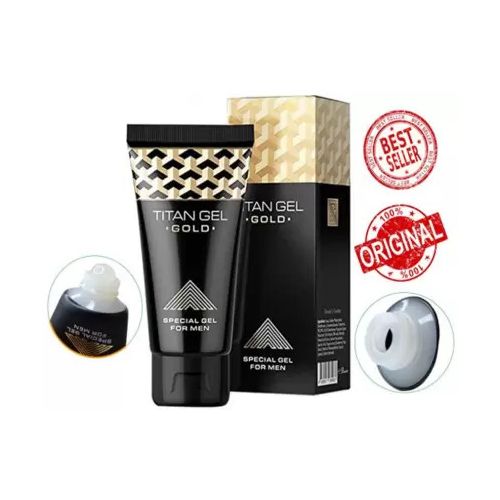 Titan Gel 3Pcs Russian Organic Titan Gel Gold Special Gel For Men  - 50ml