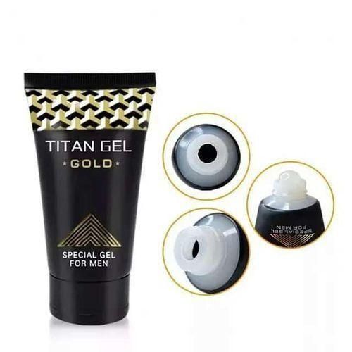 Russian Titan Gel  Gold Original White Neck Special Men Gel For Big Size Long Size And Delay