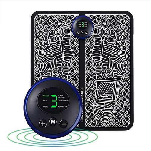 Foot Massager, Blood Circulation Reflexology, Black