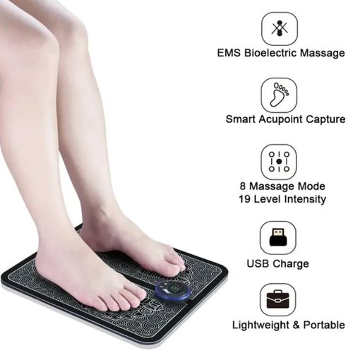Ems Foot Massager Pad – Improve Blood Circulation & Relax Feet!