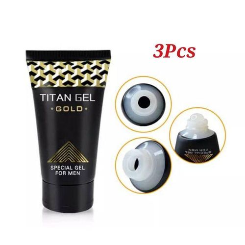 Russian Titan Gel 3Pcs Russian Organic Titan Gel Gold Special Gel For Men - 50ml