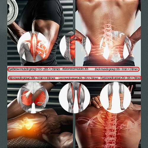6speed/portable Deep Muscle Massager