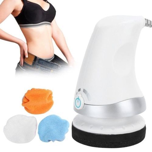 Anti-Cellulite Removal Vibration And Body Belly Fat Slimming Machine - White
